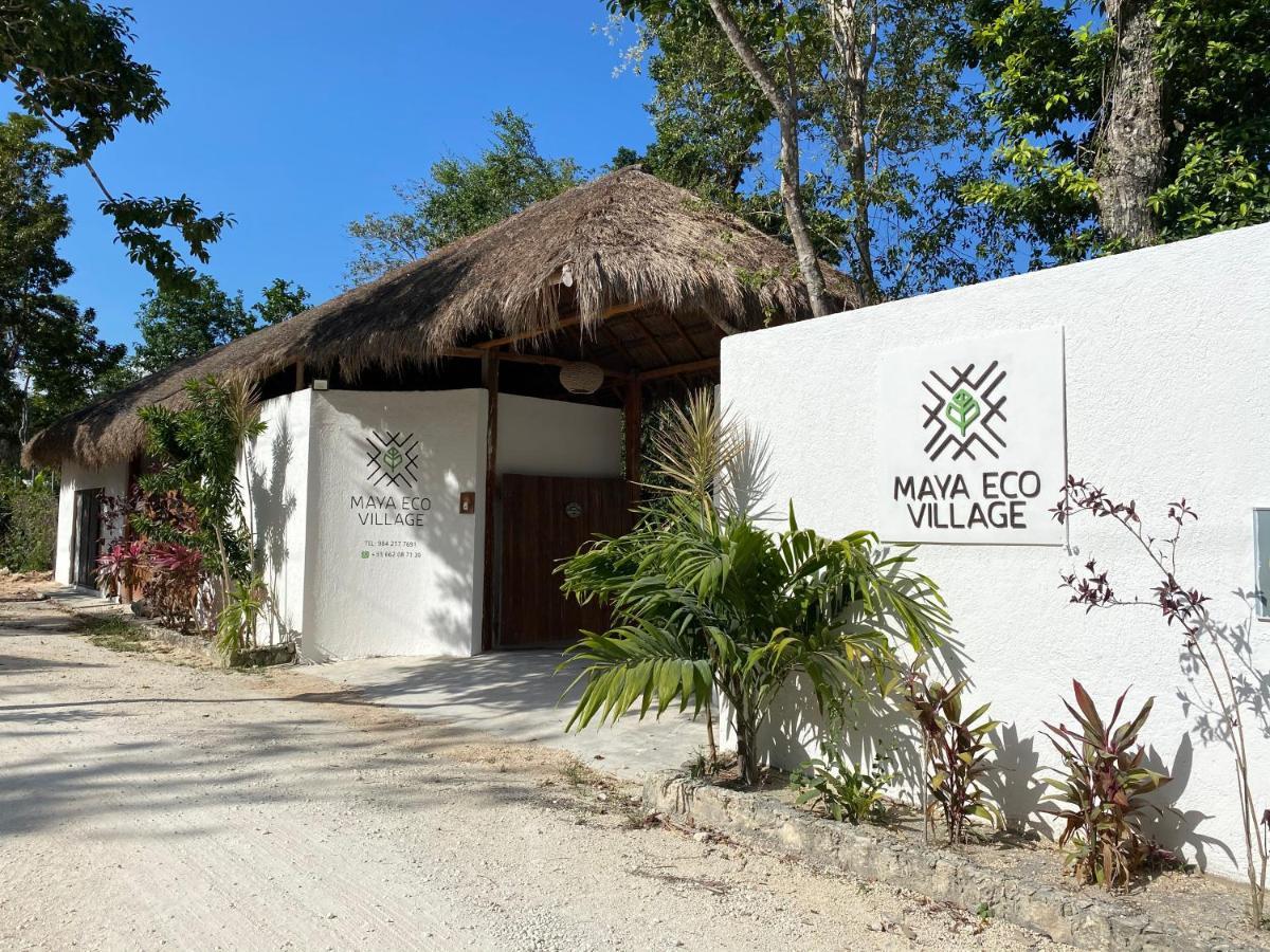 Maya Eco Village Akumal Esterno foto