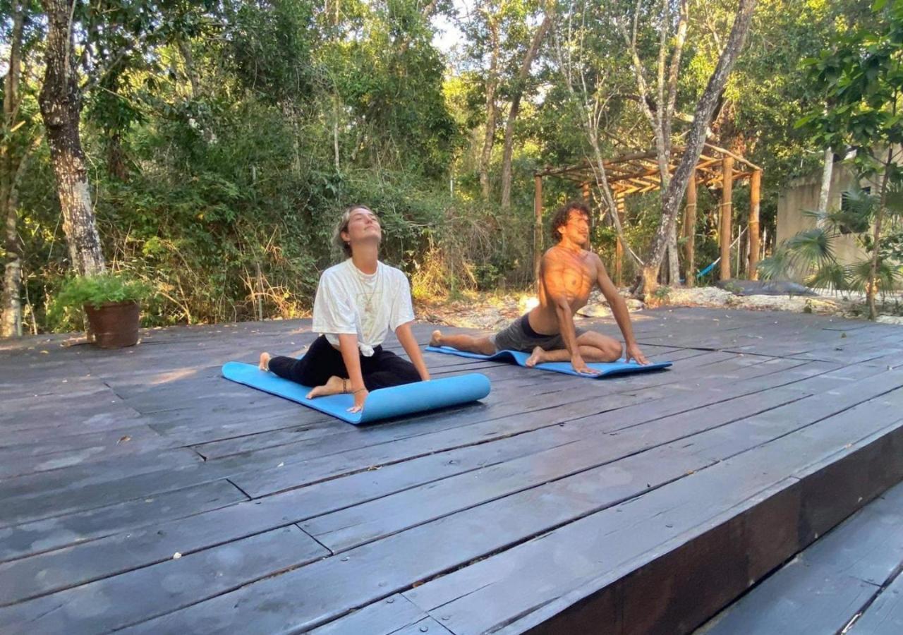 Maya Eco Village Akumal Esterno foto