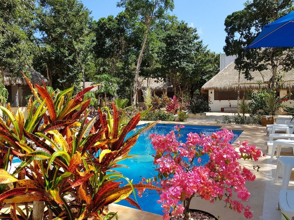 Maya Eco Village Akumal Esterno foto